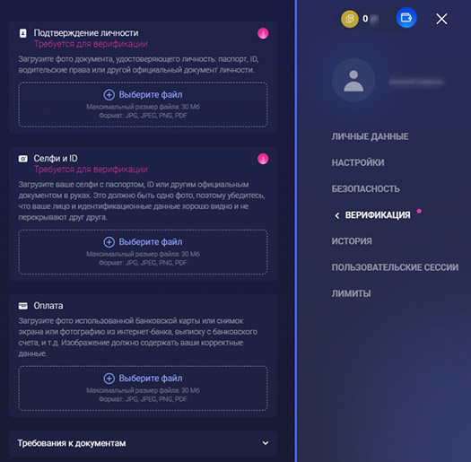 Верификация на игровой площадке