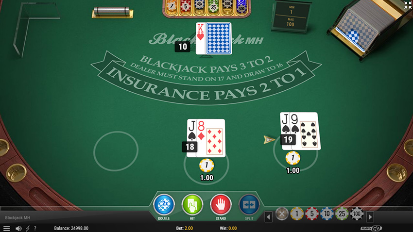 Онлайн блэкджек