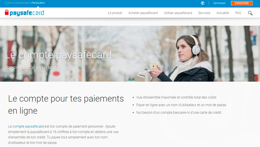 Сайт paysafecard