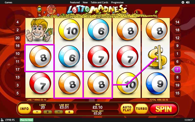 Lotto Madness от Playtech