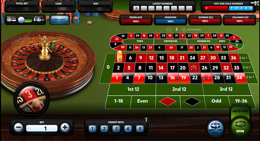 Онлайн рулетка