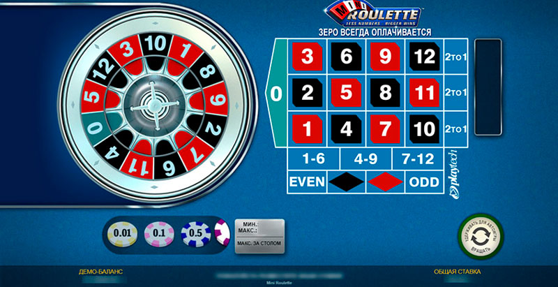 Мини-рулетка